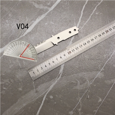 vg10钢迷你捕鲸叉半成品刀胚