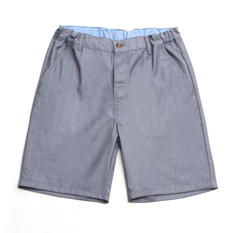 校服短裤灰色五分校裤大学院风男生夏装英伦高中学生初中班服西裤