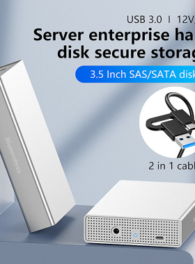 Blueendless SAS hard drive enclosure USB C to 2.5/3.5 inch