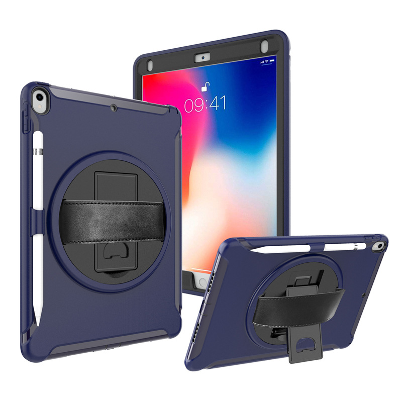 适用于苹果 iPad 10.2 真皮手带保护壳ipad7/8/9皮套case cover