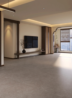 广东佛山750x1500微哑质感莱姆石古堡瓷砖客厅卧室卫生间防滑地板