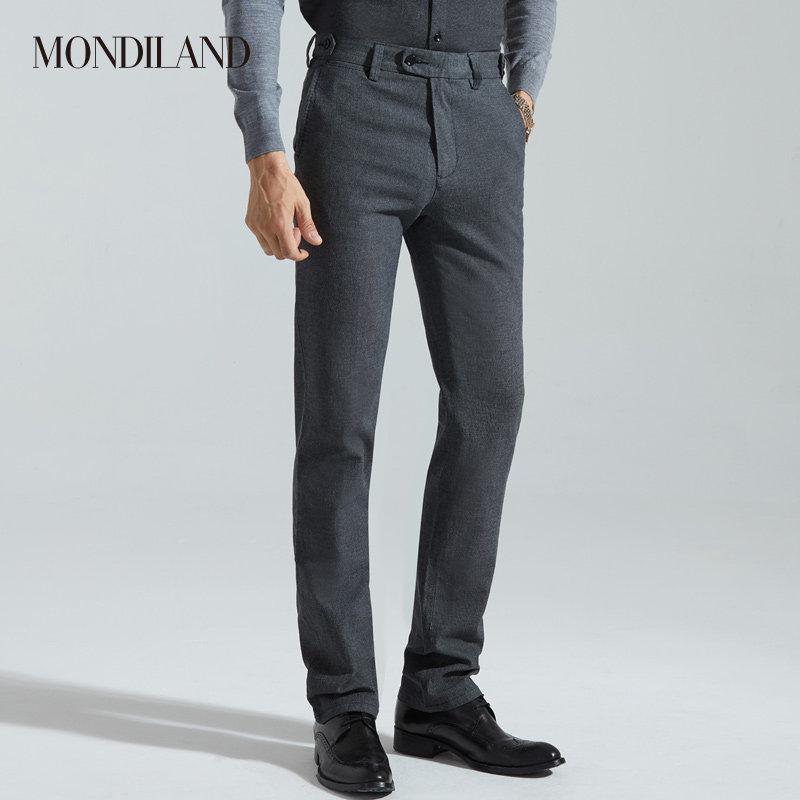 麦迪莱登秋季新款商务休闲裤中年