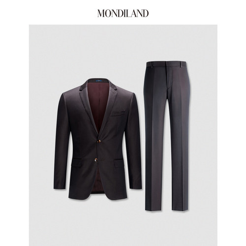 进口羊毛结婚西服套装MONDILAND