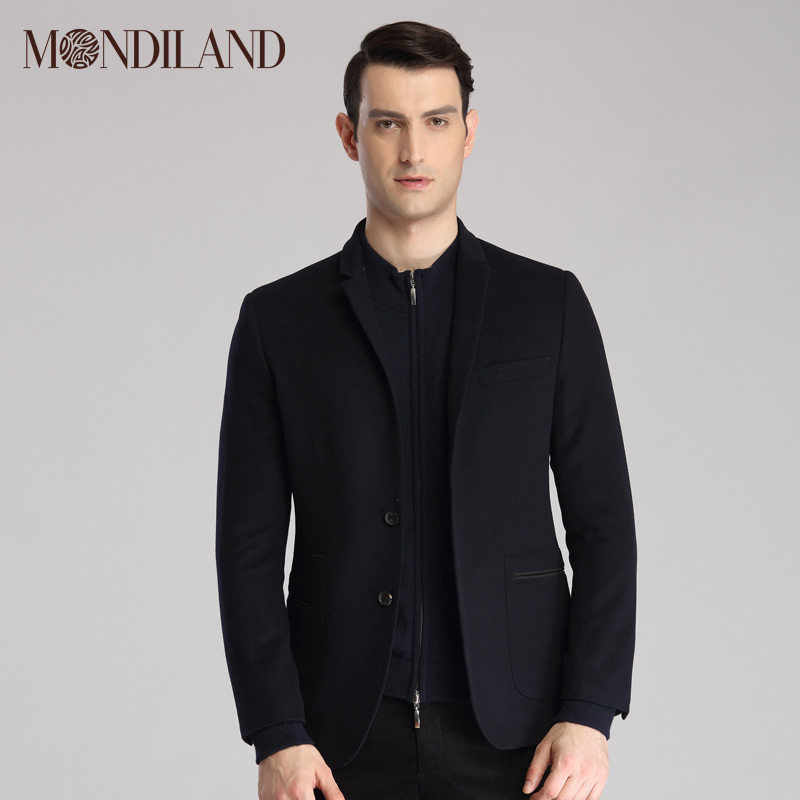 【单西】麦迪莱登男装商务休闲时尚便服短款春装单西外套F1152