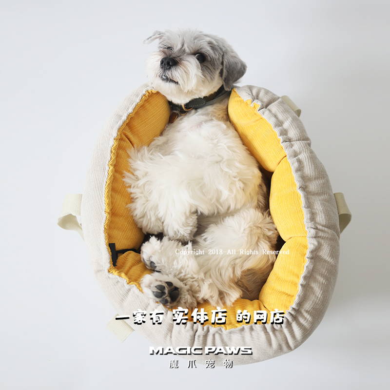 保暖猫咪狗窝深度睡眠手提车载