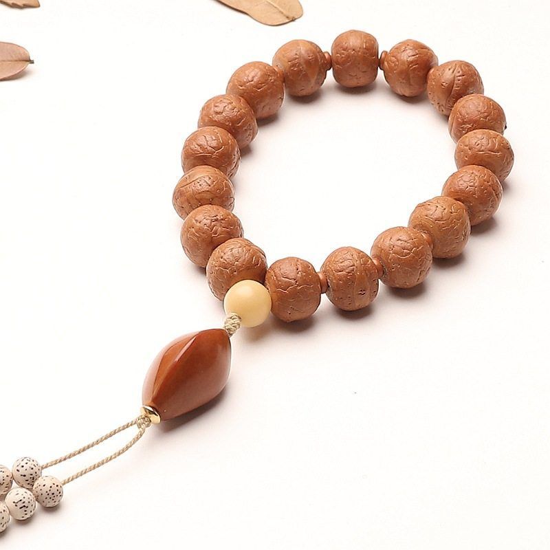 尼泊尔藏式凤眼菩提手串手持