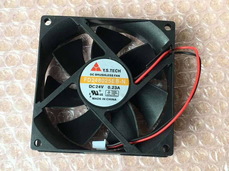 全新 Y.S.TECH FD246025EB FD248025EB-N 24V 英威腾变频器风扇
