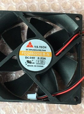 全新 Y.S.TECH FD246025EB FD248025EB-N 24V 英威腾变频器风扇