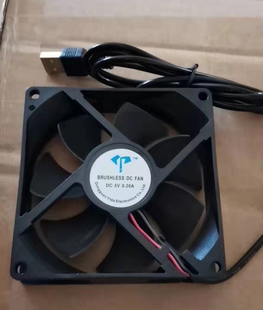 6 8 9 12 14cm宠物箱usb风扇充电宝5V路由器光猫静音设备散热风扇