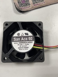 24V 风扇SanAce 6025工控机变频器风扇 全新原装 109R0624J4D01正品