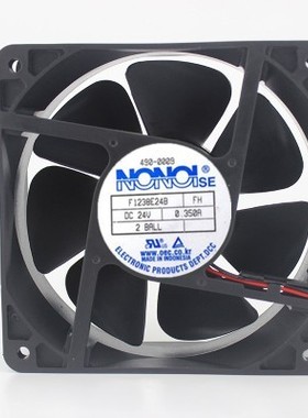 F6025X24B AH 正品NONOI 24V 0.600A变频器散热风扇G1238E24B2 RS