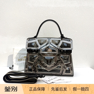 万物二奢 95新 Delvaux德尔沃 黑色解构透明包‭‮