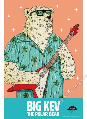 雷诺瓦益智玩具拼图/北极熊大凯/Mulga/300片拼图现货