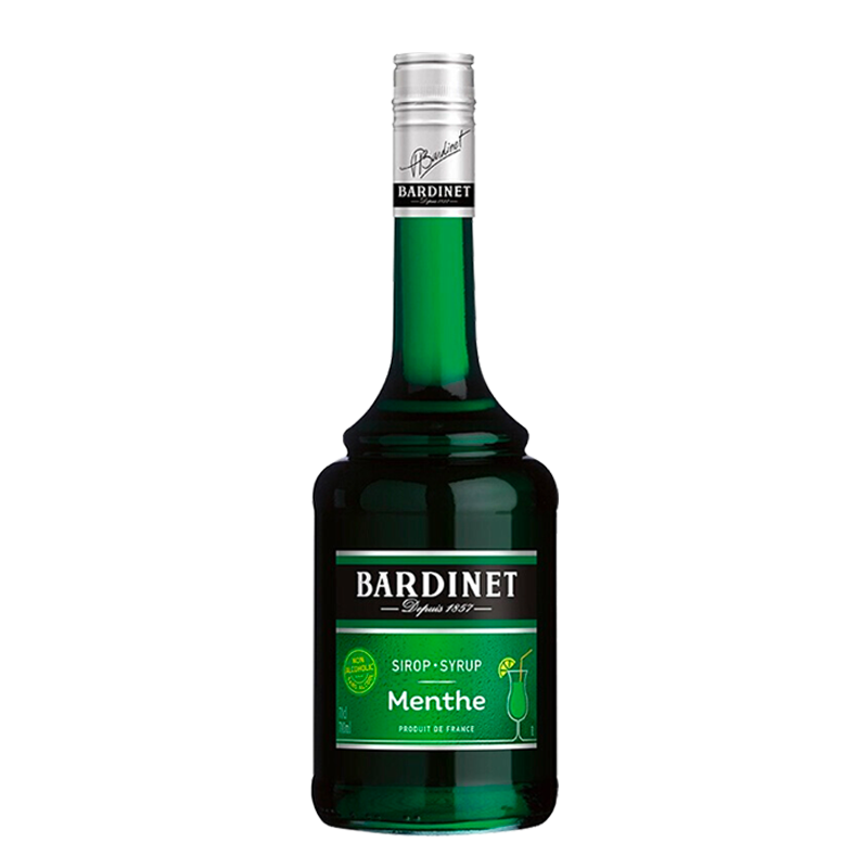 Bardinet Menthe 必得利绿薄荷味糖浆 鸡尾酒调酒 浓缩果浆 正品