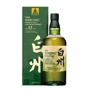 白州12年单一麦芽日本威士忌百年匠心臻选700ml