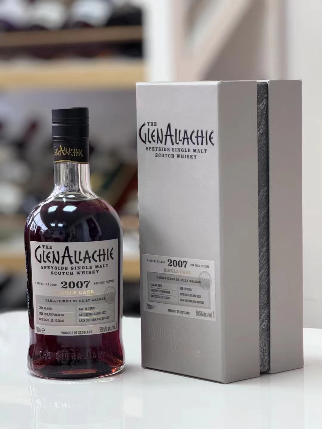 格兰纳里奇16年2007-2023单桶PX雪莉桶苏格兰单一麦芽威士忌洋酒