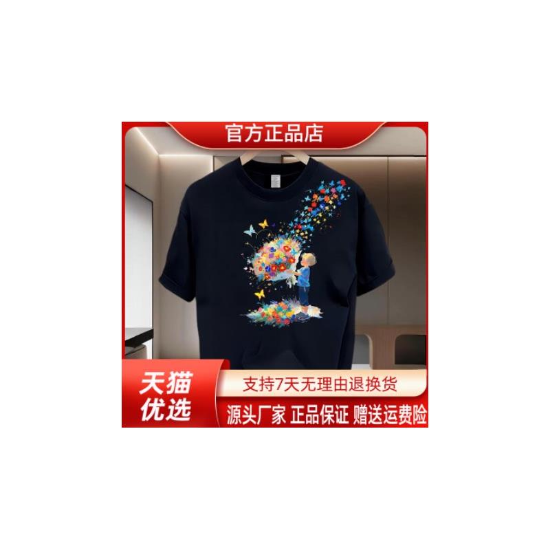 VESTIGELMVQ美式痞帅重磅高品质印花短袖T恤夏季潮牌男士圆领上衣