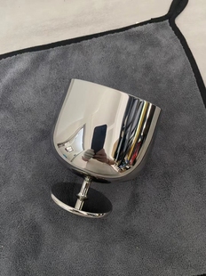 意大利风格 ALE 红酒杯 高杯摆件18/10不锈钢工艺品高端美学摆件