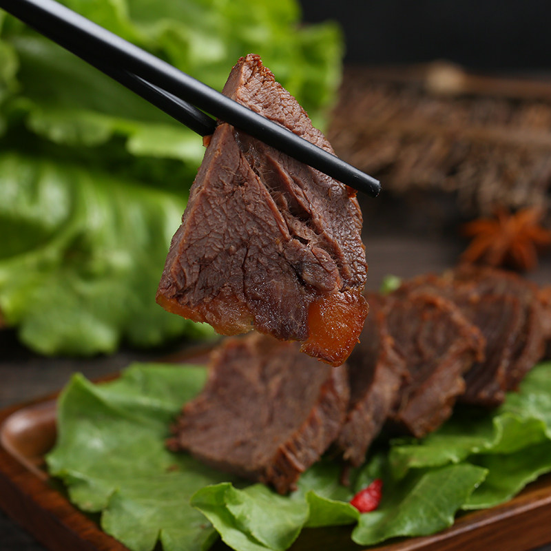 山东特产淄博博山老博承五香腱子肉零食下酒菜美食小吃