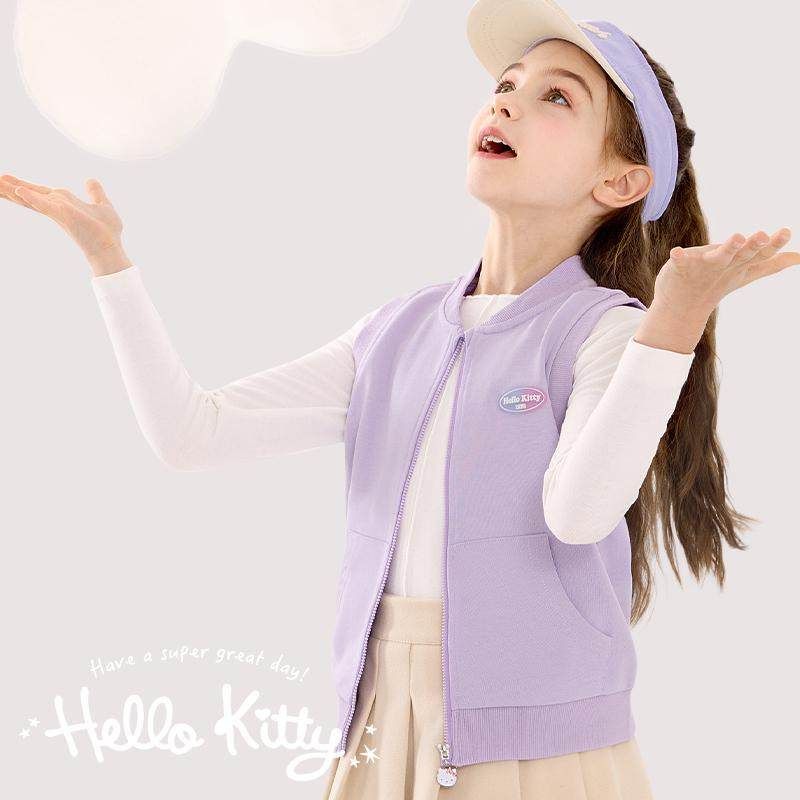 春季新款女童马甲，舒适透气百搭