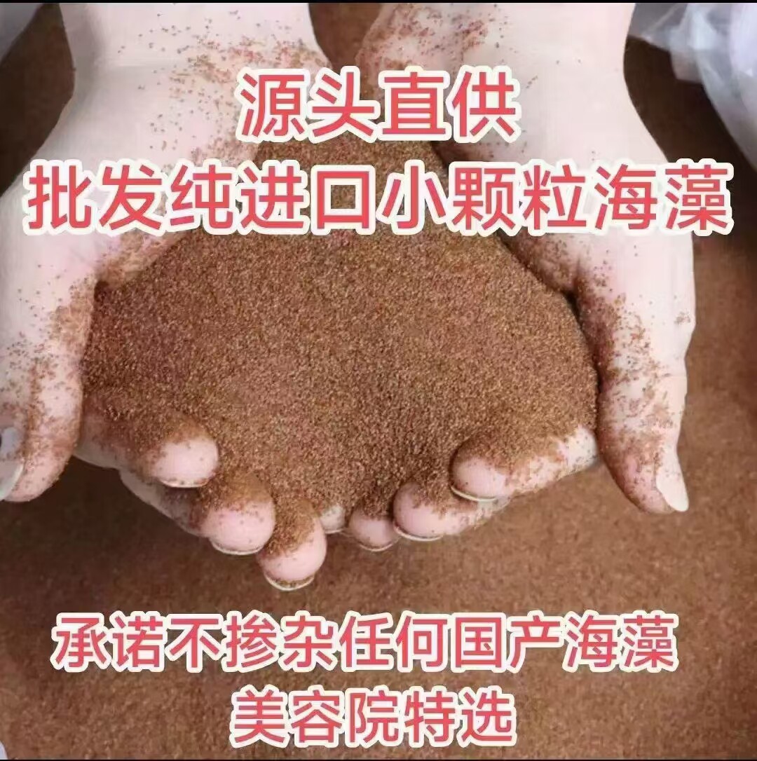 纯天然小颗粒海藻面膜孕妇也能用的纯天然进口保养品脸部批发