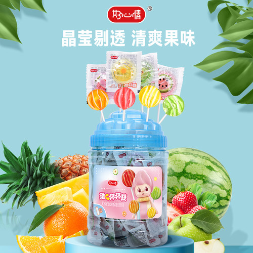 好心情维C棒棒糖60支桶装