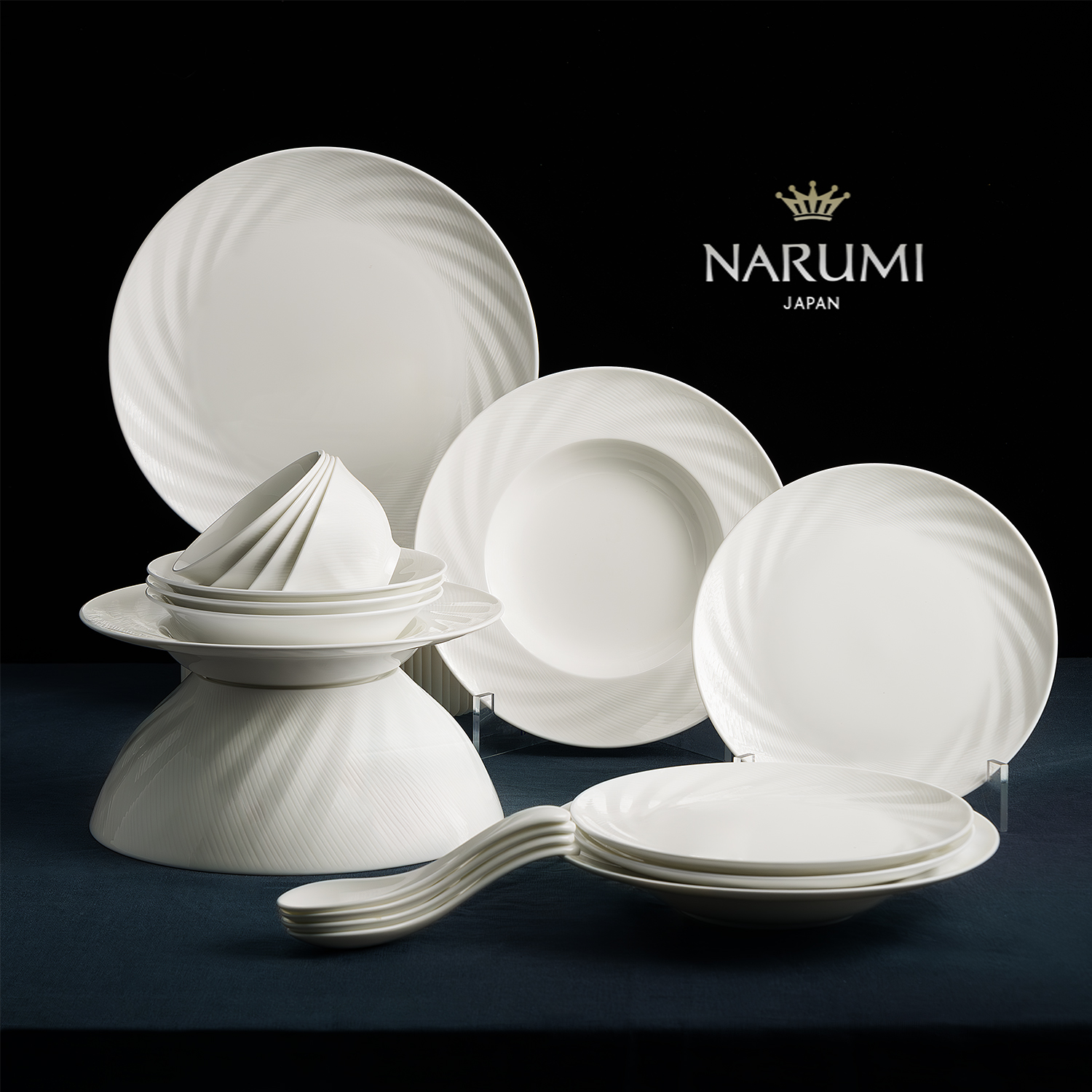 NARUMI/鸣海Sense餐具骨瓷日本