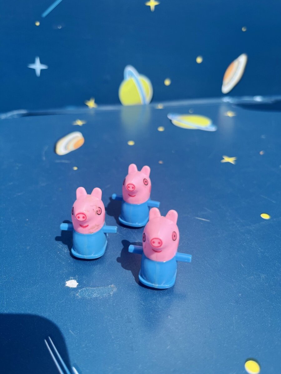CHILDRENS EDUCATIONAL CHARGING PIGGY SLIDE ACCESSORIES STAIR CLIMBING LITTLE DOLL LITTLE PIGGY LITTLE TRAIN MEDIUM LARGE SMALL