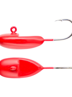 跨境根钓小根铅头钩细条钩1g2g3g路亚饵微物彩色根钓鱼钩