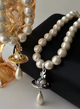 太后联名款nana立体土星珍珠项链经典款手链戒指耳饰