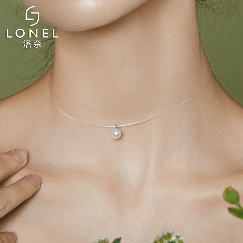 项链女脖子饰品小众设计感冷淡风锁骨链简约气质吊坠时尚气质颈链