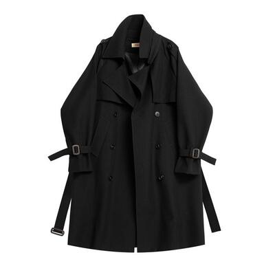 风衣外套女春秋韩系英伦风高级感新款中长款小个子穿搭大衣