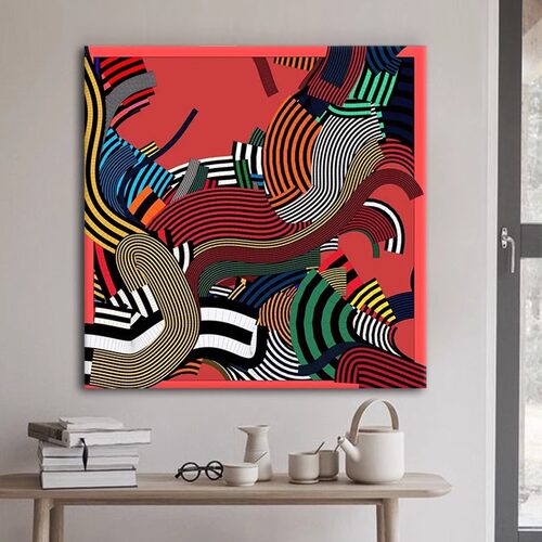 新系波普风艺术波洛克小众高级感抽象派装饰画客厅玄关挂画