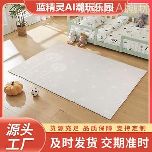 蒲公垫英图双面TPU爬行垫婴幼儿趣味地加厚PU爬爬垫防滑柔软舒适