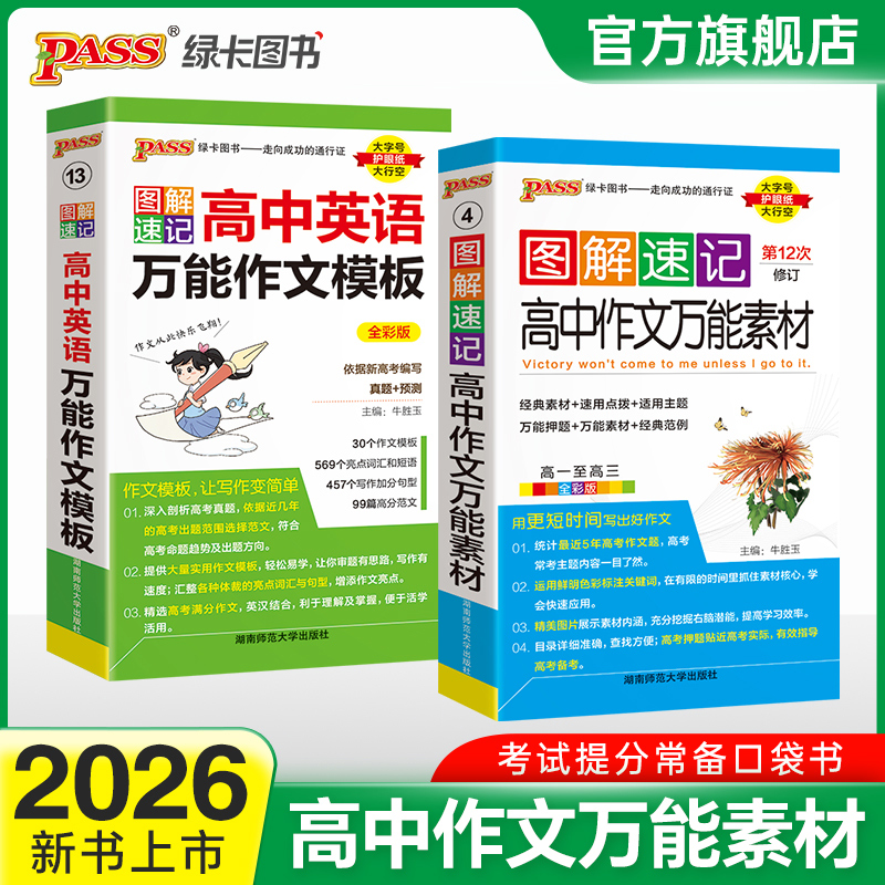 高中语文作文万能素材图解速记