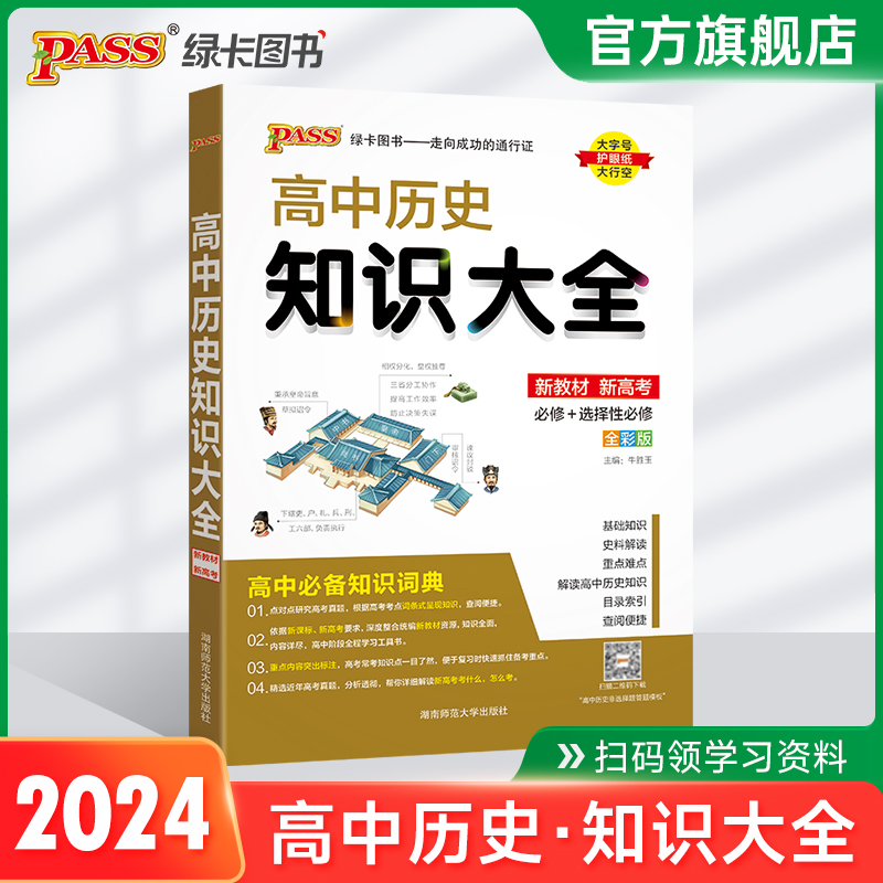 新教材2024高中历史知识大全