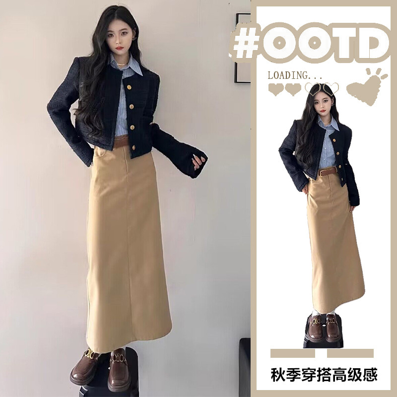 早秋季女装韩剧穿搭御姐