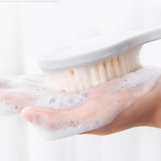 洗澡刷搓澡好物搓背刷磨砂膏后背专用软毛长柄刷子海绵沐浴球擦背