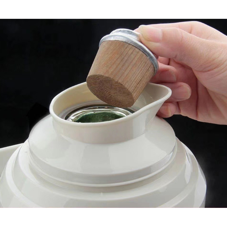 木质热水瓶塞通用暖瓶塞水瓶盖塞茶瓶盖子木头保温壶塞家日用套装