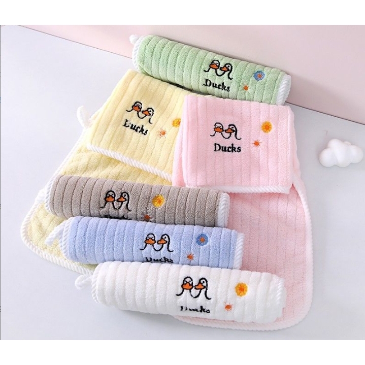 加厚毛巾家用柔软吸水不掉毛儿童洗脸巾珊瑚绒大成人男女洗澡速干