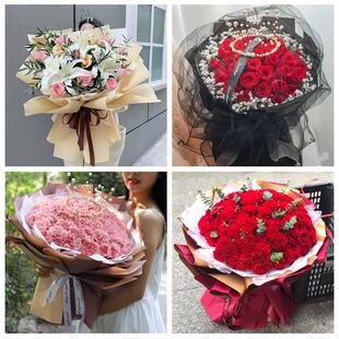 玫瑰百合向日葵康乃馨鲜花河北雄安新区容城县安新县雄县同城速递