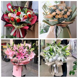 520情人节红玫瑰鲜花生日花束江西抚州市黎川南丰崇仁乐安县同城