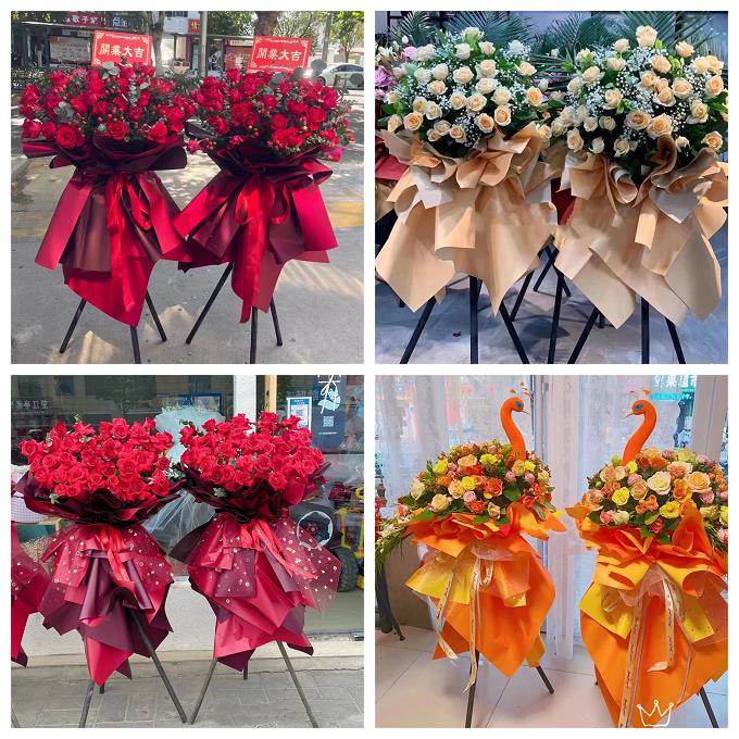 新店开张开业花篮内蒙古呼和浩特和林格尔武川县同城速递鲜花庆典