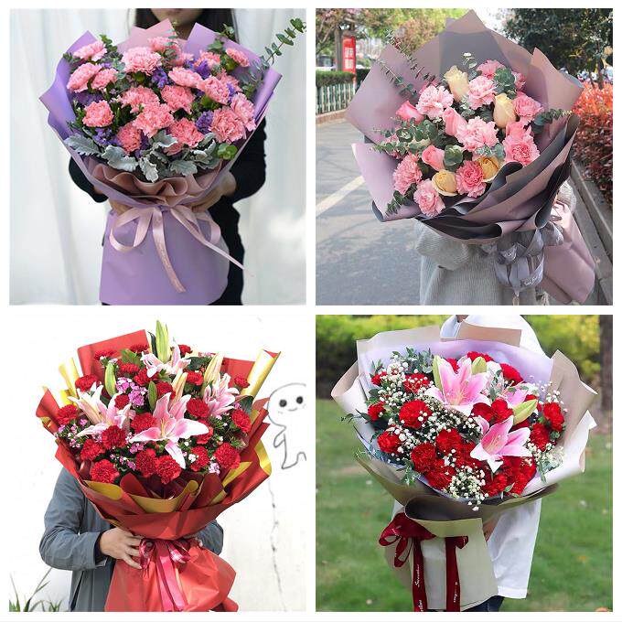 玫瑰百合向日葵康乃馨鲜花广东江门市蓬江区江海区新会区同城速递