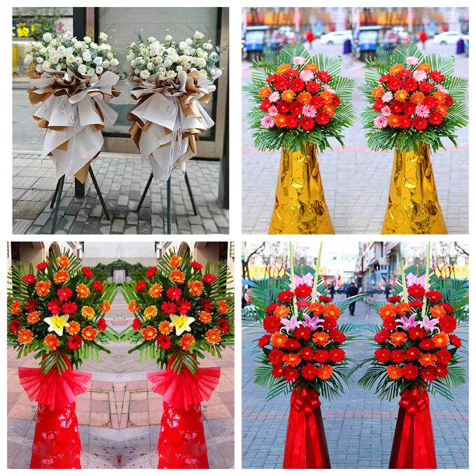 新店开张开业花篮浙江宁波象山宁海县余姚慈溪市同城速递鲜花庆典