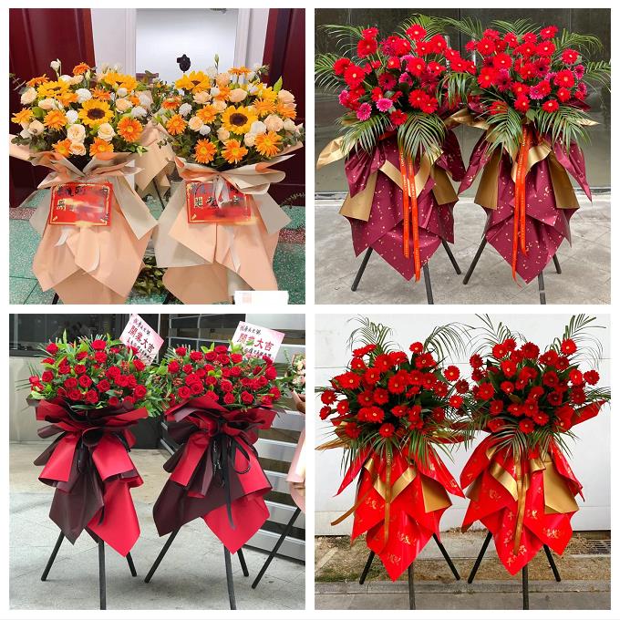 新店开张开业花篮鲜花上海宝山区罗泾顾村高境庙行镇同城速递上门