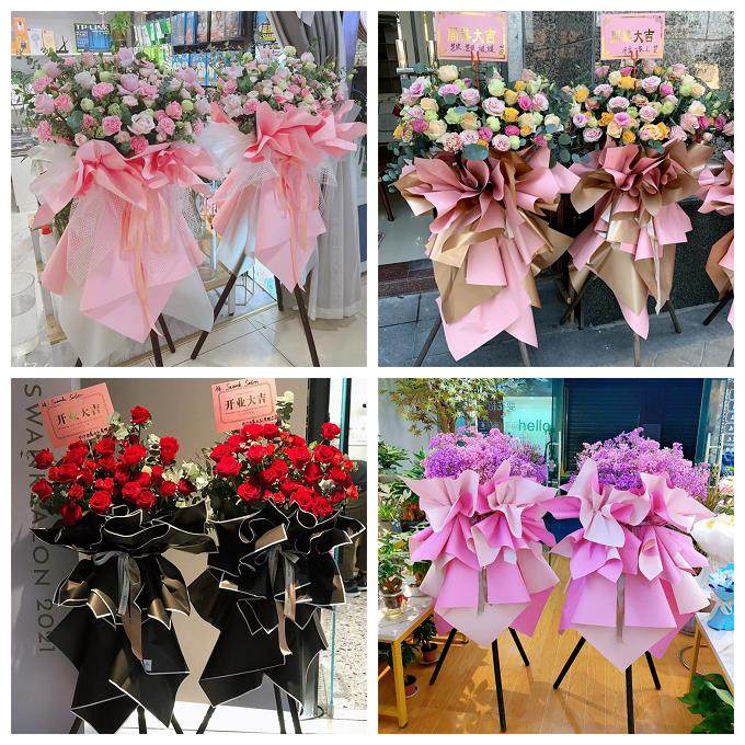 新店开张开业花篮四川甘孜州康定市泸定县理塘县同城速递鲜花庆典