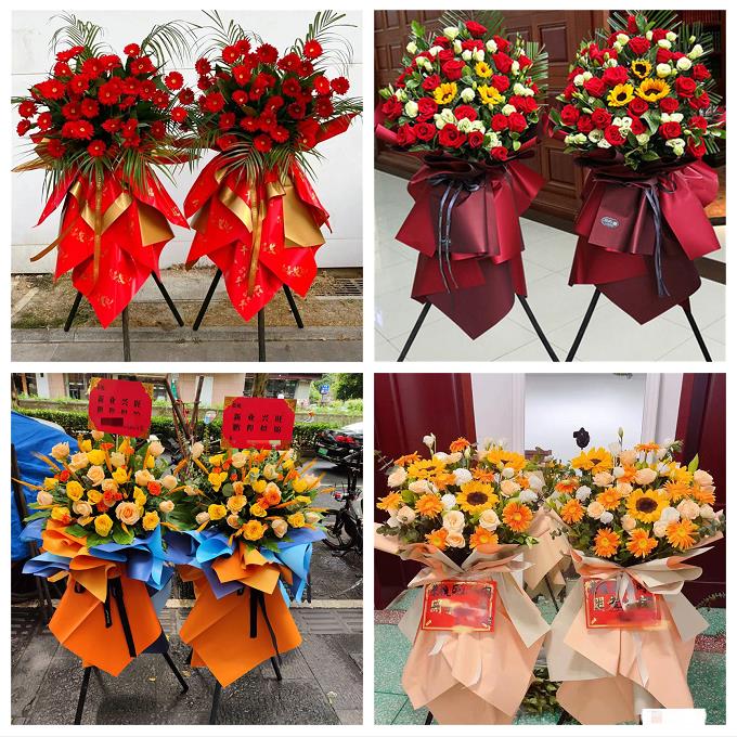 新店开张开业花篮湖南衡阳市衡南县衡山县衡东县同城速递鲜花庆典