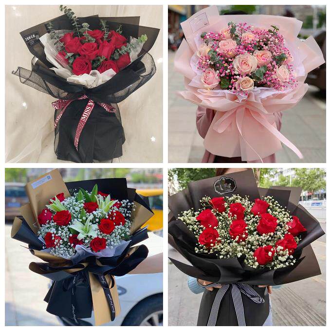 红玫瑰鲜花情人节生日表白花束礼物广东东莞市长安虎门厚街沙田镇