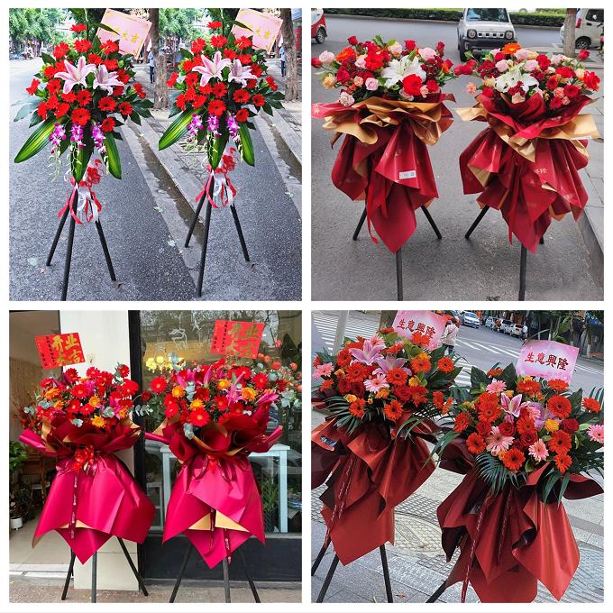 同城鲜花店送朋友新店公司开业花篮云南丽江市古城区玉龙县永胜县